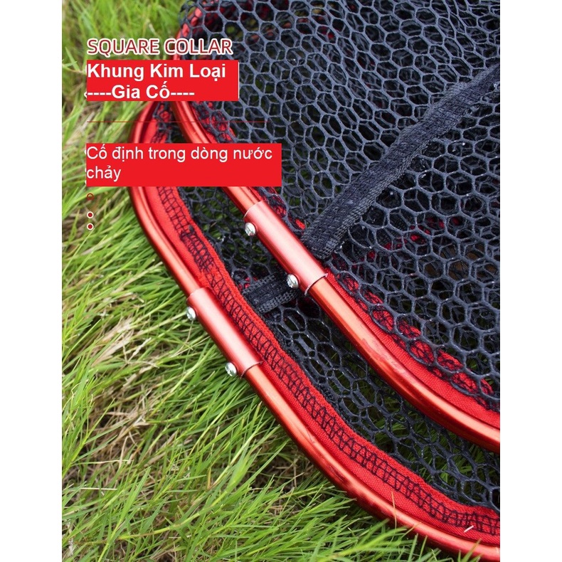 Rọng Đựng Cá Vuông KEJIE-MEDICOM- Khung Kim Loại Cao Cấp -RCV