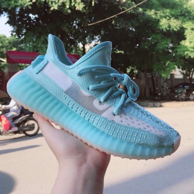 Giày Sneaker Yz350 Xanh Ngọc