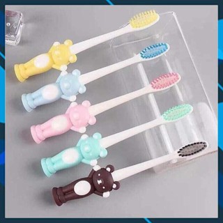 Sét 4 bàn chải trẻ em lông siêu mềm