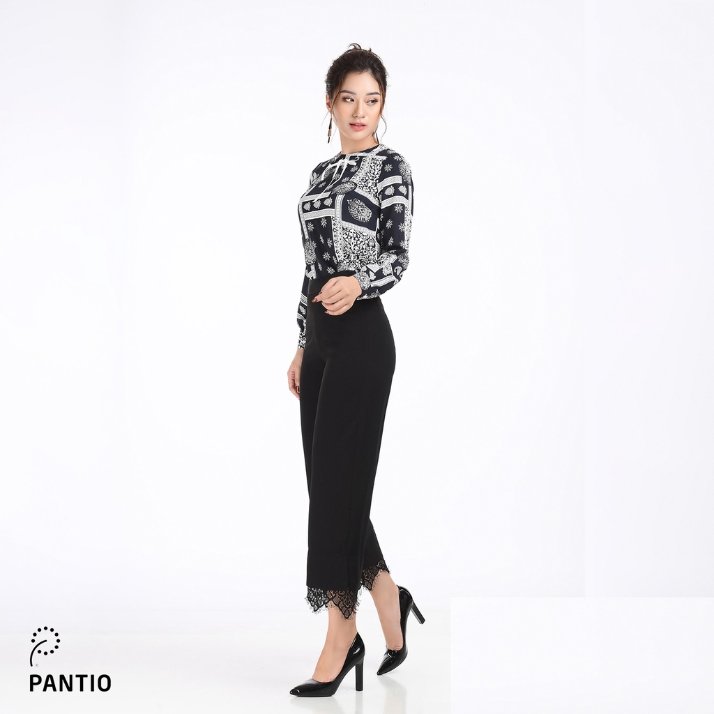 Quần nữ dáng suông pha ren FQD5715 - PANTIO