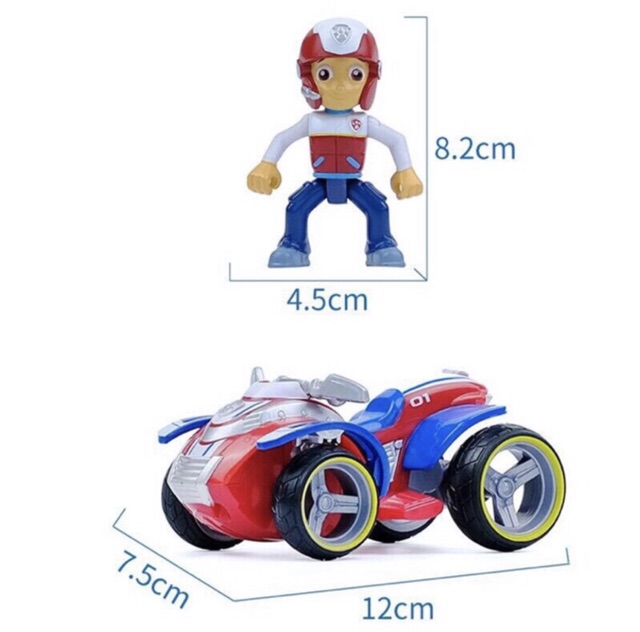 Đội trưởng Ryder lái xe mô tô (Paw Patrol)