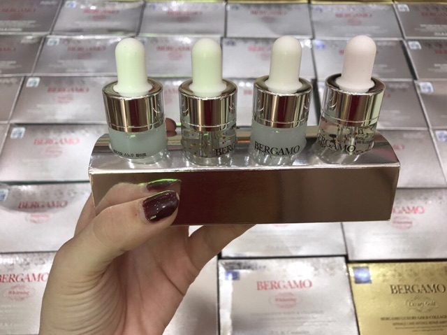 Serum dưỡng trắng da Bergamo Whitening Snow White and Vita-White