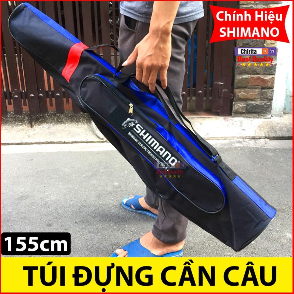 Túi Đựng Cần Câu Máy Câu Cá LOẠI TỐT SHIMANO - ĐỦ SIZE 75cm - 95cm - 115cm - 125cm - 135cm - 145cm - 155cm