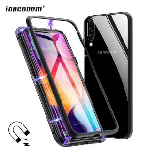 Magnetic case for samsung galaxy S10 S10 Plus case clear glass hard back cover coque for samsung galaxy S10 Lite S10 5G