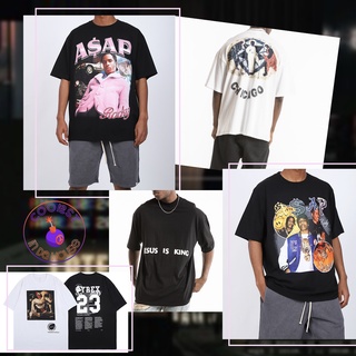 [Ngầu mà Rẻ] Áo thun Streetwear mùa hè tay lỡ, hình in cá tính sắc nét, chuẩn đường phố hip hop