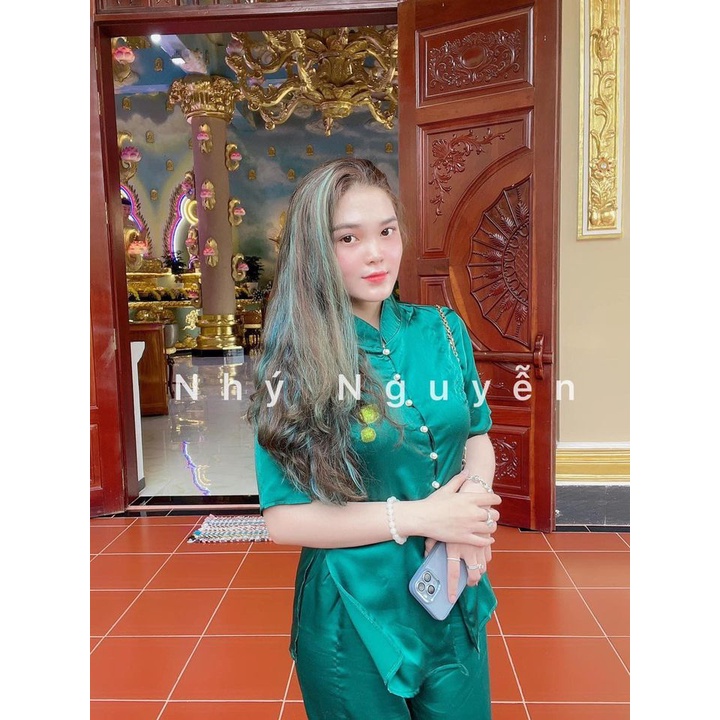 MẪU CÁ MÀU XANH RÊU [HÌNH THẬT KHÁCH ĐÃ MUA MẶC]