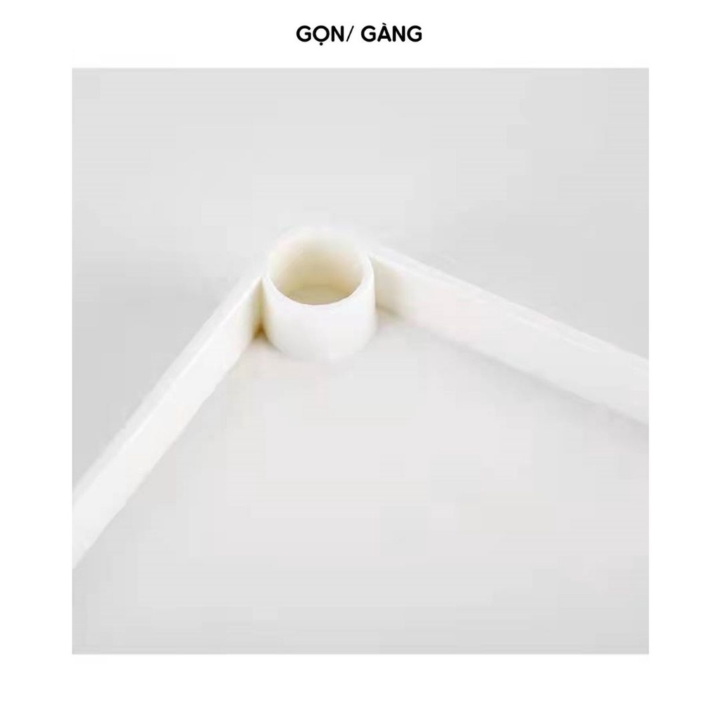 Kệ để bàn mini giá để bàn làm việc bàn học 2 tầng nhựa cứng đựng trang sức sách văn phòng phẩm kệ decor Gọn Gàng
