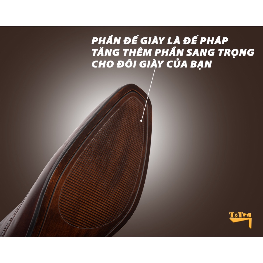 [ 6CM ] Giày Cao Nam T&amp;TRA A212NT