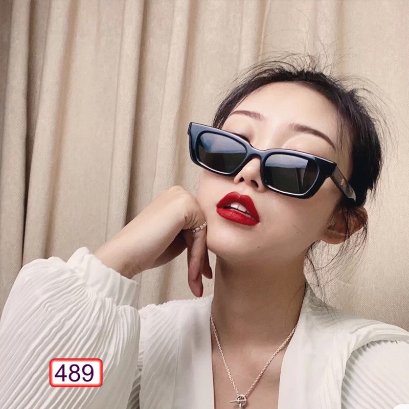 Mắt Kính Thời Trang Vuông Hazogmjennie Y2K Hot Trend Siêu Sang Chảnh - Hazo