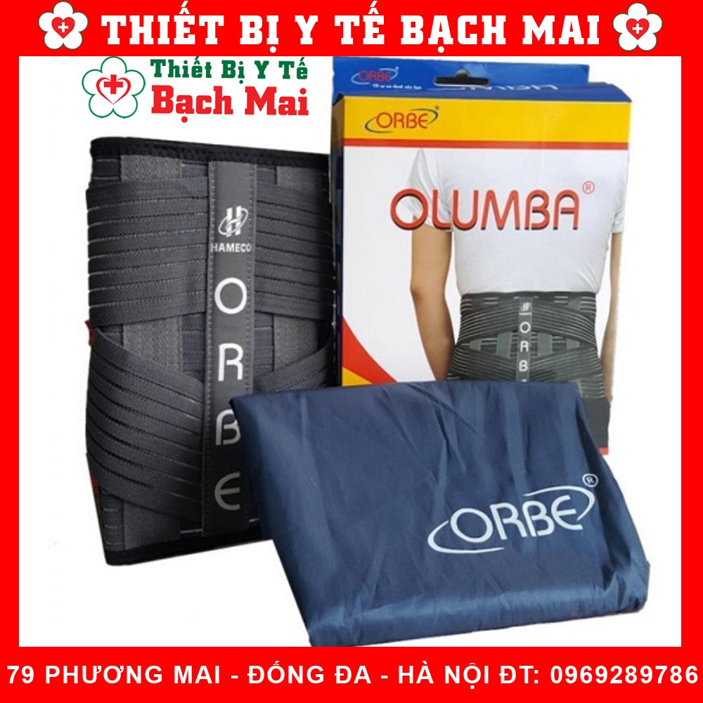 Đai Lưng Cột Sống Olumba Thoát Vị, Thoái Hóa [Chính Hãng ORBE Việt Nam]