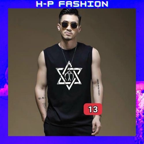 Áo thun ba lỗ nam vải thun cotton xuất xịn, chuẩn form thời trang cao cấp Hpfashion - ATBL13