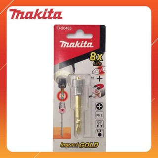 [Chính Hãng] MŨI VẶN VÍT TORSION VÀ NAM CHÂM TĂNG LỰC HÚT MAKITA B-30483