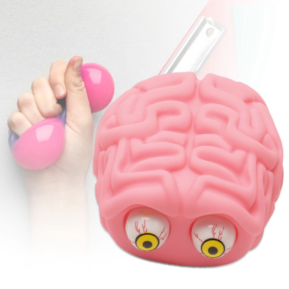 Đồ Chơi Squishy Giúp Giảm Căng Thẳng Hình Não Mắt