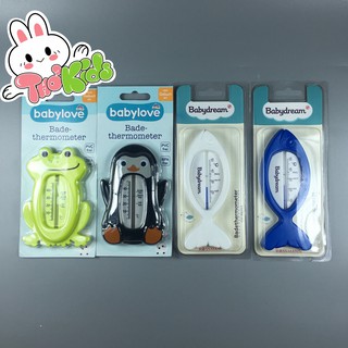 Nhiệt Kế Babydream, Babylove - Dùng Để Đo Nhiệt Độ Nước Tắm Cho Bé Sơ Sinh - Hàng Nội Địa Đức