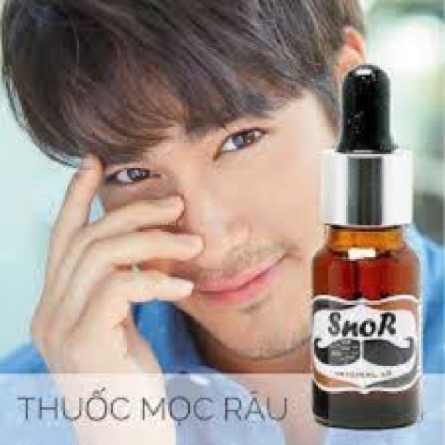 Dung Dịch Mọc Râu Chính Hãng Snor X3 Thái Lan có tem