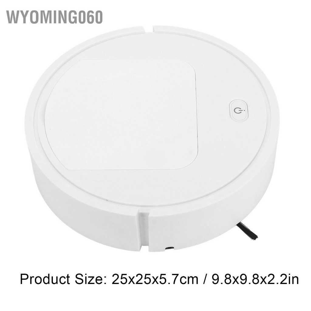 [Hàng Sẵn]  Máy quét rác đa chức năng 3 trong 1 hút bụi thông minh USB di động nhỏ Robot sạc pin cho sàn gạch đá cẩm thạch 【Wyoming060】