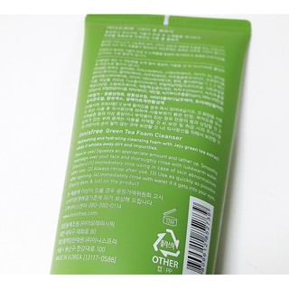Sữa rửa mặt Green Tea Cleansing Foam Innisfree