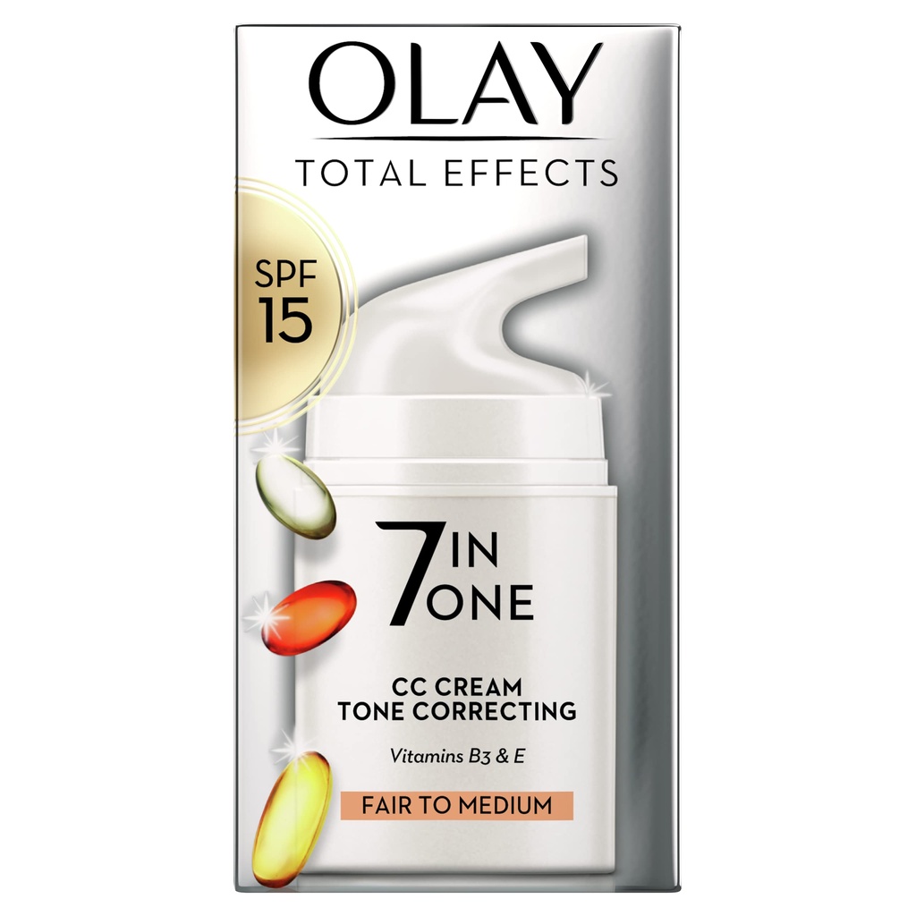 Kem dưỡng Olay Total Effects 7 In One Anti Ageing Moisturiser 50ml (Bill Anh)