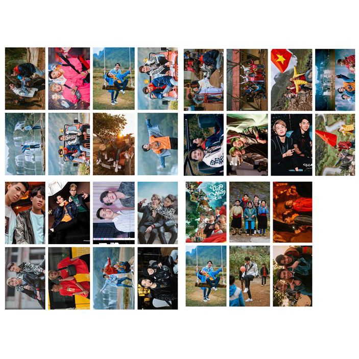 LOMO JACK & K-ICM 1 hộp gồm 30 tấm 6x9cm | BigBuy360 - bigbuy360.vn