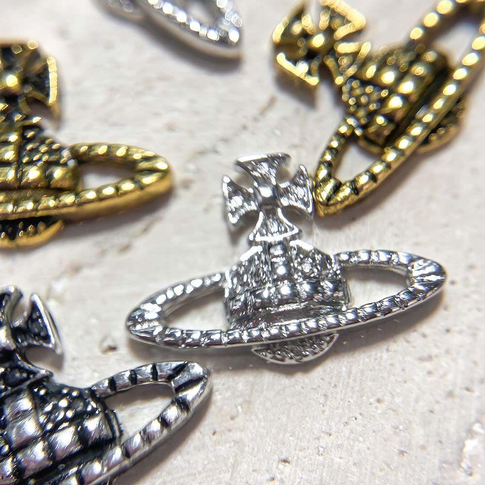 NEEDWAY 3D Nail Decoration Fashion Metal Crow Heart Old Style Punk Style Retro DIY Nail Art Ornament
