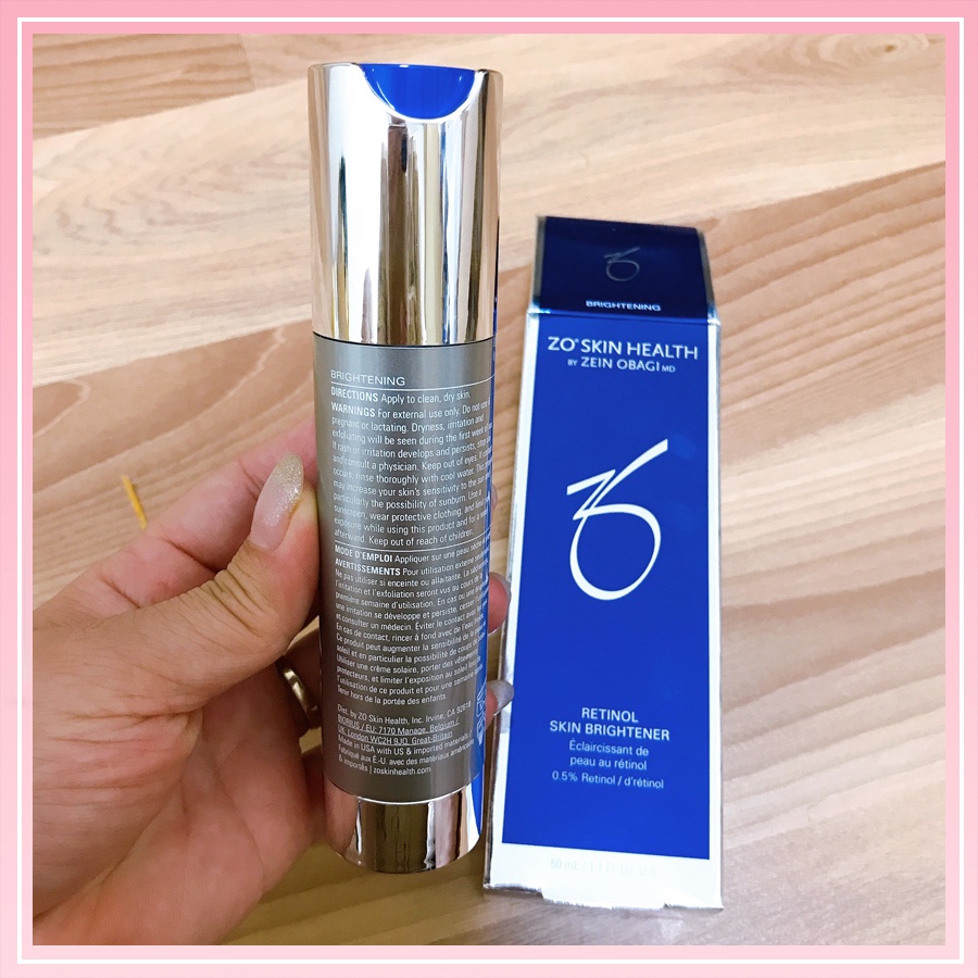 Retinol ZO Skin Brightener 0.5% - Kem Dưỡng Sáng Da, Ngăn Ngừa Lão Hóa Giảm Nám Và Tàn Nhan ZO Skin Health