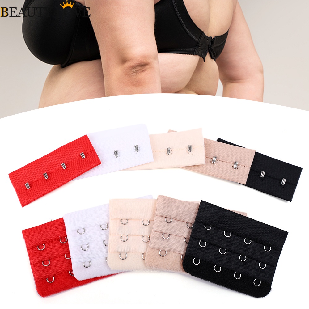 Kẹp Nối Dài Dây Áo Ngực 3 Hàng 4 Khóa Chất Lượng Cao