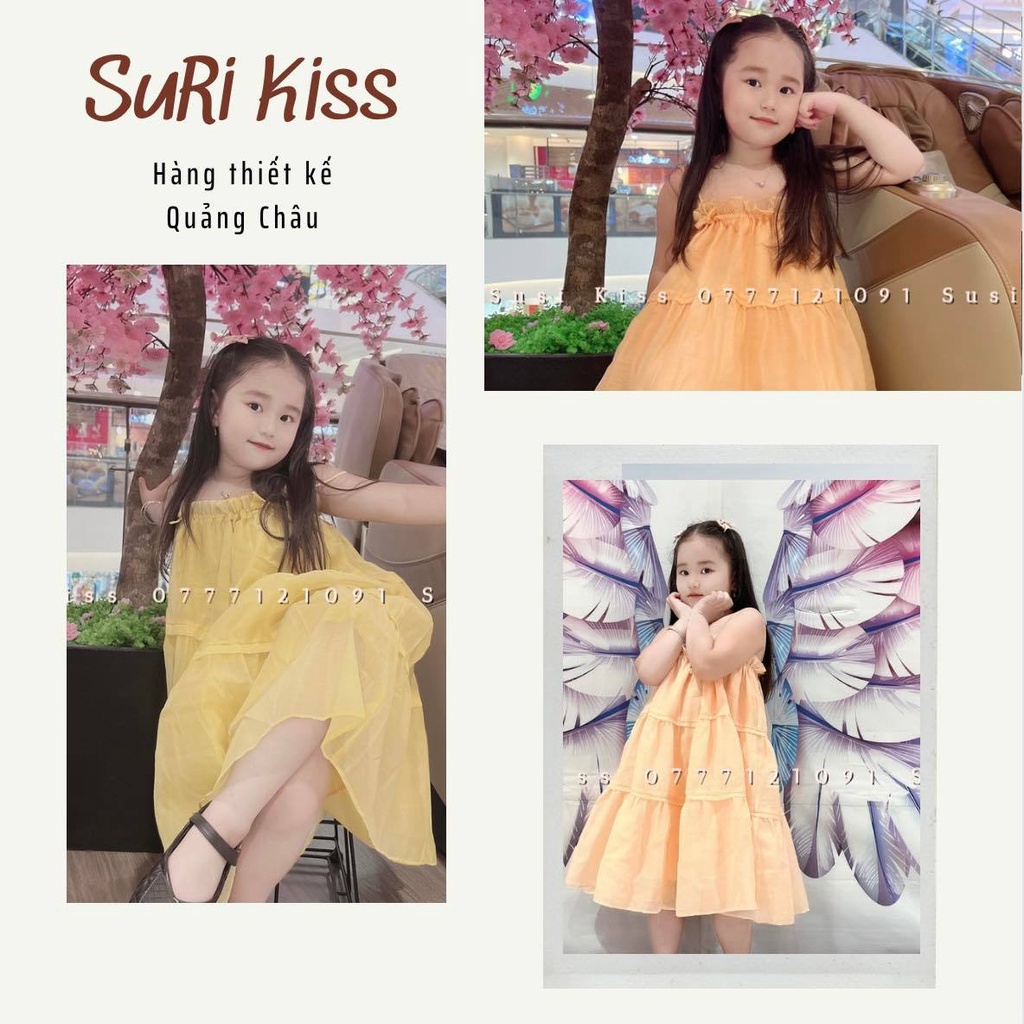 ĐẦM XÒE BÉ GÁI HAI DÂY A028 12-45 KG