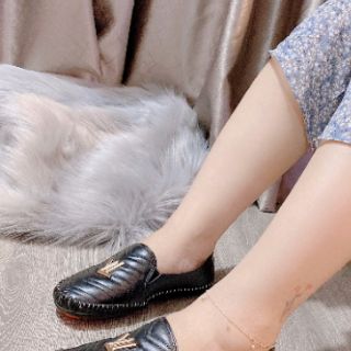 Giày Lười Da Mềm