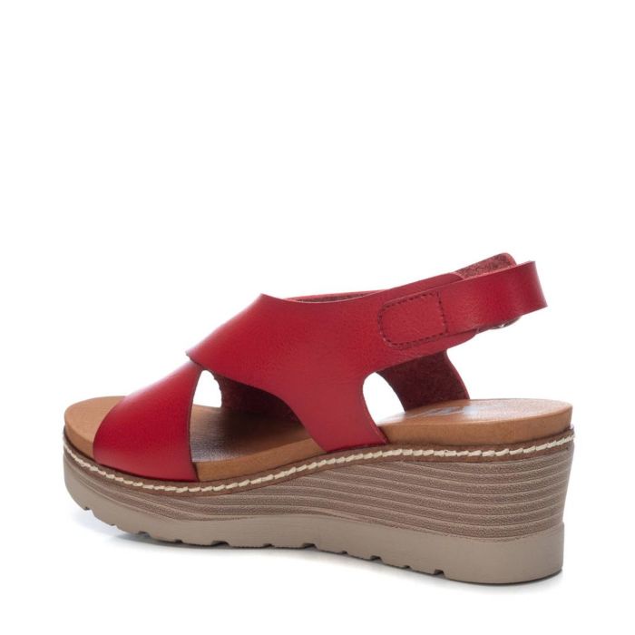 Giày Sandals Nữ XTI Red Pu Ladies Sandals