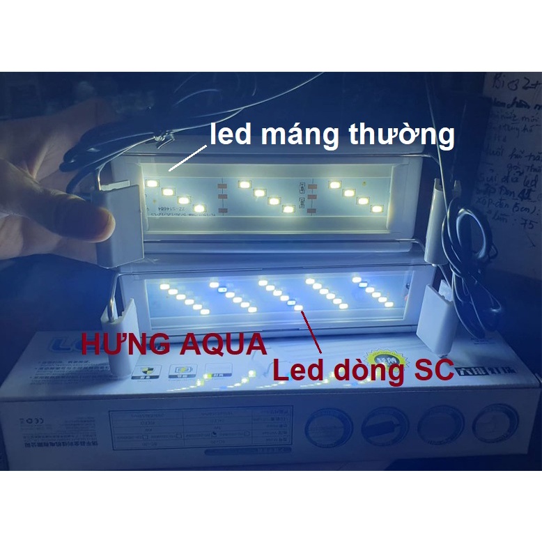 Đèn Led thủy sinh - đèn Thủy sinh bể cá mini, hồ cá thủy sinh siêu sáng, siêu tiết kiệm điện