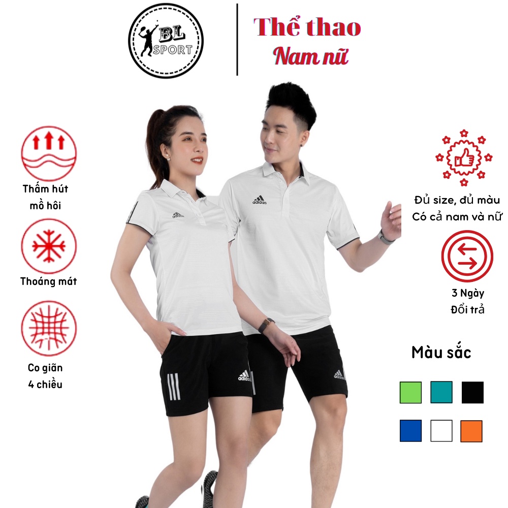 Áo thể thao nữ Adidas thun lạnh ép vân cao cấp, tôn dáng, co giãn 4 chiều, thấm hút mồ hôi, phù hợp cả đi chơi và đi làm