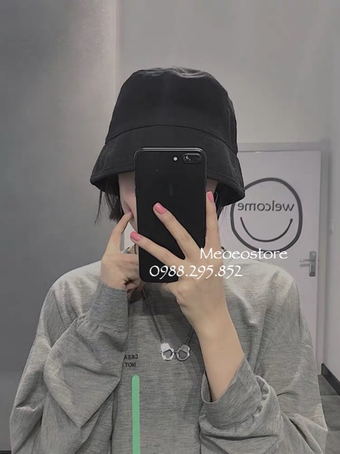 Mũ Nón Bucket CỤP vành ngắn Idol ERIK - Nón sụp thần tượng tiktok Ulzzang