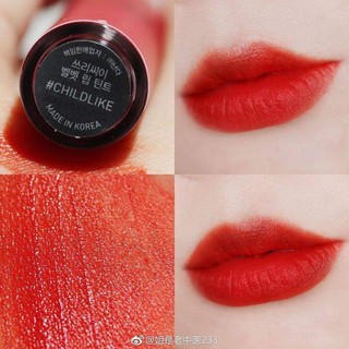 Son 3CE Velvet Lip Tint Childlike (Đỏ Cam)