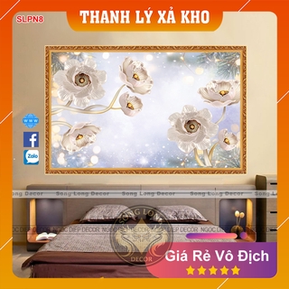 [FREESHIP] Tranh Dán Tường 3D Phòng Ngủ - SLPN8-Tranh 3d Trang Trí Nhà Cửa - Song Long Decor