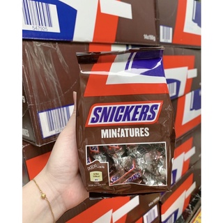 🍫 Chocolate Đậu Phộng Snickers Miniatures - USA