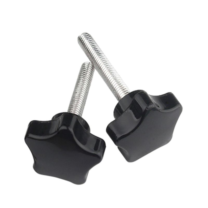 ✿ Set 10 Núm Vặn Đai Ốc M6 / M8 Bằng Nhựa Hình Ngôi Sao