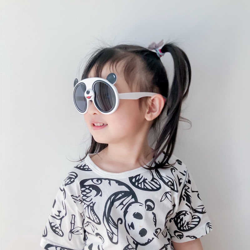 Kính Mát Phân Cực UV Hình Gấu Trúc Dễ Thương Cho Bé