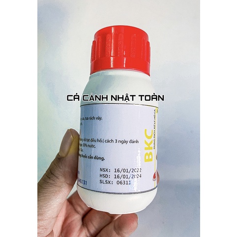 BKC PHÒNG DIỆT THỐI THÂN, VÂY, KHUẨN, NẤM TRẮNG CHO CÁ CẢNH ACPHARNO 50ML