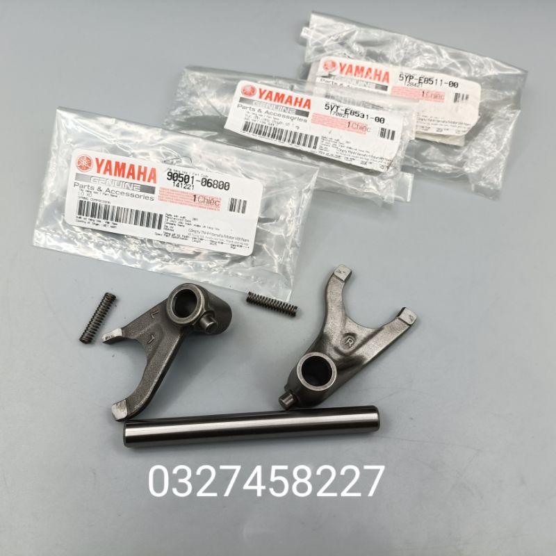 Bộ trục dẫn càng chuyển số xe Exciter 2005-2010 zin Yamaha