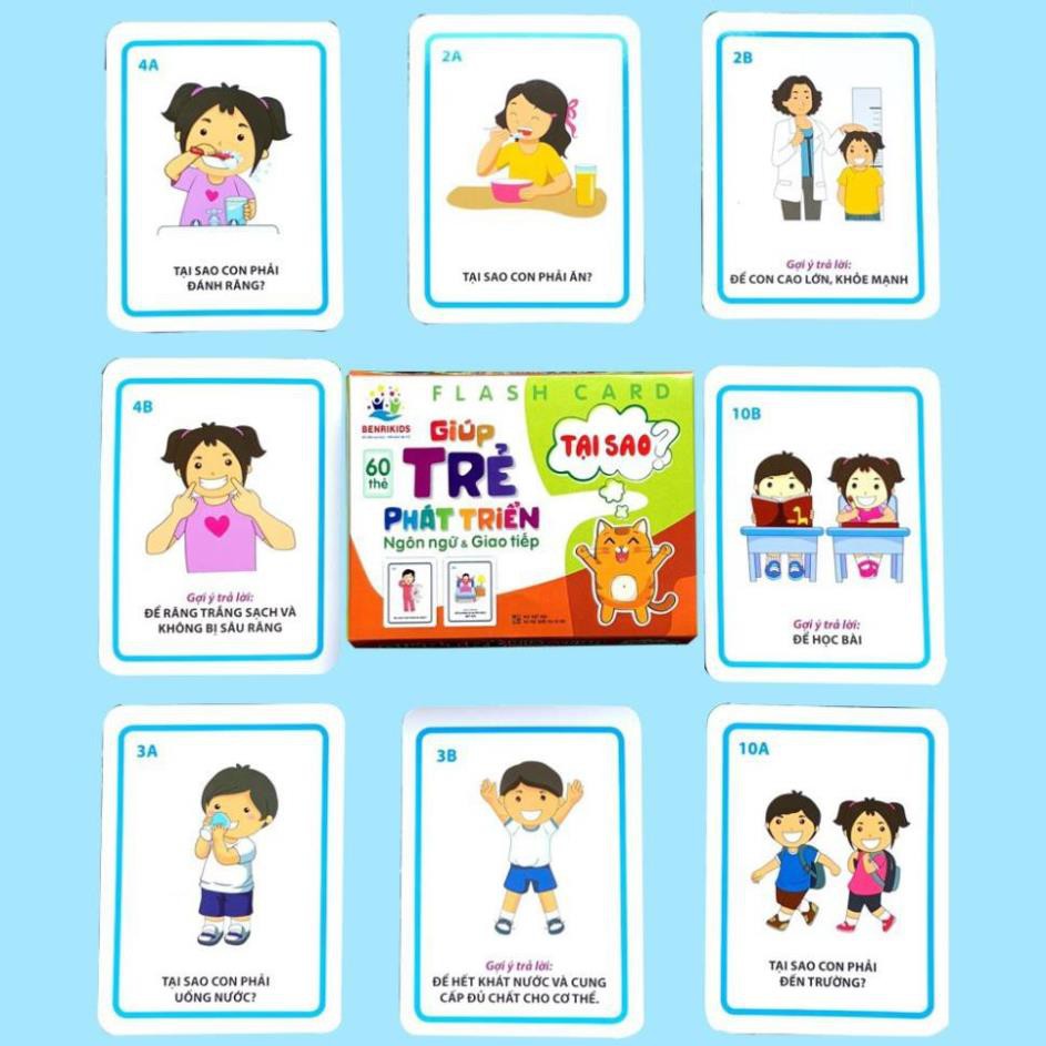 Thẻ Học Thông Minh Song Ngữ Anh-Việt SmartKid Theo Phương Pháp Glenn Doman Nhiều Chủ Đề Cho Bé 0-6 Tuổi