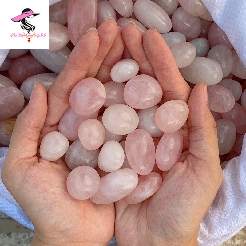 Đá Sỏi Mài Bóng Tự Nhiên - Đá Thanh Tẩy - Sỏi Trang Trí Chậu Cây, Thả Bể Cá, Kích Thước 2-3cm