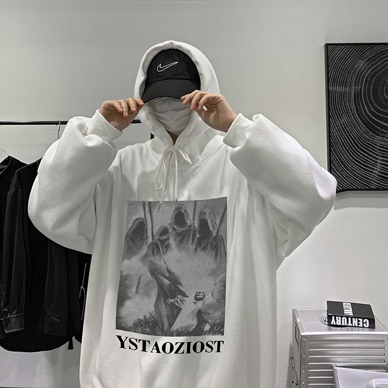 Áo hoodie phong cách hiphop cá tính cho nam