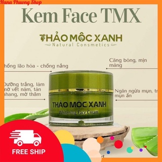 Kem face thảo mộc xanh - dưỡng trắng, chống nắng