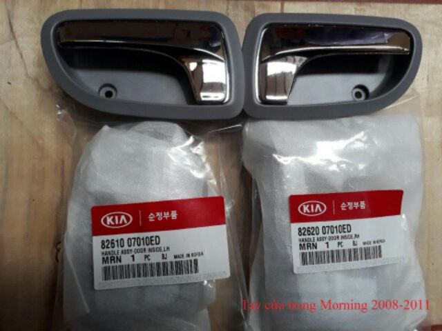 Tay mở cửa trong kia morning