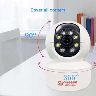 Camera ip Yoosee YS2031 3.0MP - FHD 1080P Cao cấp, Quay đêm có màu | Carecam 2.0MPX