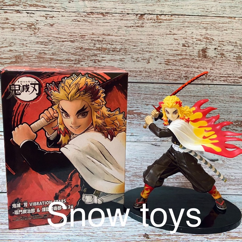 Mô hình Kimetsu No Yaiba - Thanh gươm diệt quỷ - Viêm Trụ Rengoku Kyoujurou - Vibration Stars - Cao 20cm
