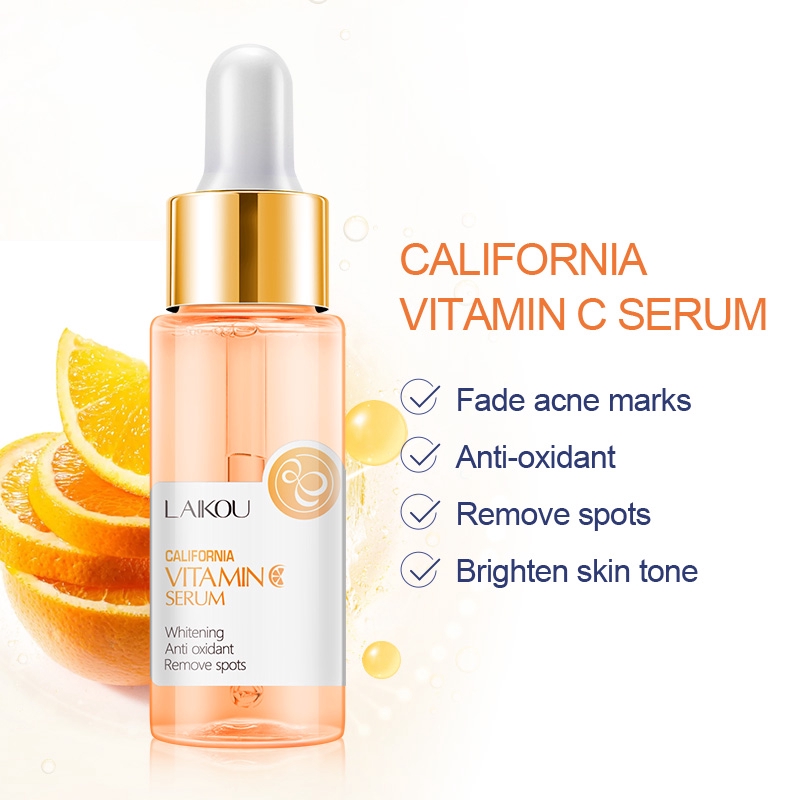 Serum Laikou Vitamin C Loại Bỏ Đốm Đen Làm Trắng Da 30ml