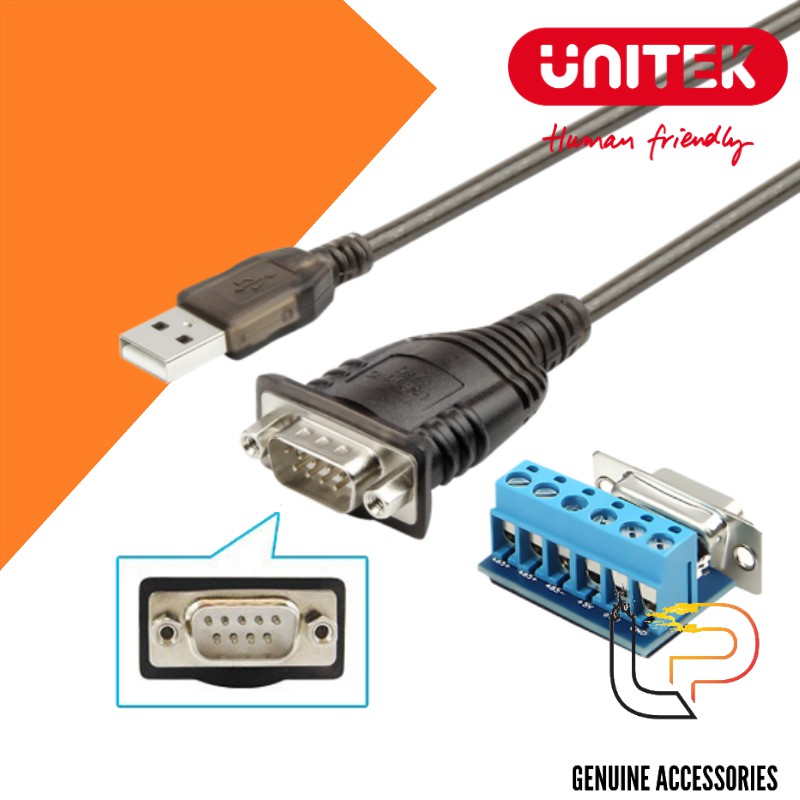 Cáp chuyển USB 2.0 sang RS 422/RS485 Unitek Y - 1082