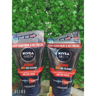 Sữa rửa mặt nivea men giúp giảm mụn & hư tổn da