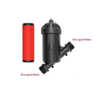Lọc đĩa chữ y ren 60mm cỡ trung - ly60